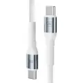 3mk Hyper Cable 3mk Hyper Cable N-SERIES USB-C | USB-C 1m 20V|3A 60W | white Foto 2