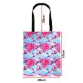 Shopping bag Wonder pattern 1 blue Foto 6