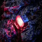 Rockbros Q2S LED Rear Bike Light with Smart Stop System + USB-C - USB-A Cable - Black Foto 7