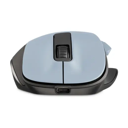 Hama MW-500 V2 Wireless Mouse with Rechargeable Battery - Light Blue Фото num