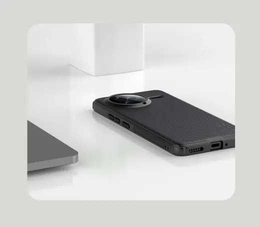 Nillkin Super Frosted PRO Magnetic Back Cover for Poco F7 Ultra Black Foto 7
