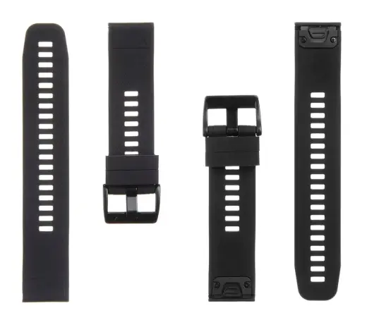 Tactical 426 Silicone Band for Garmin Fenix 5|6 QuickFit 22mm Black Фото num