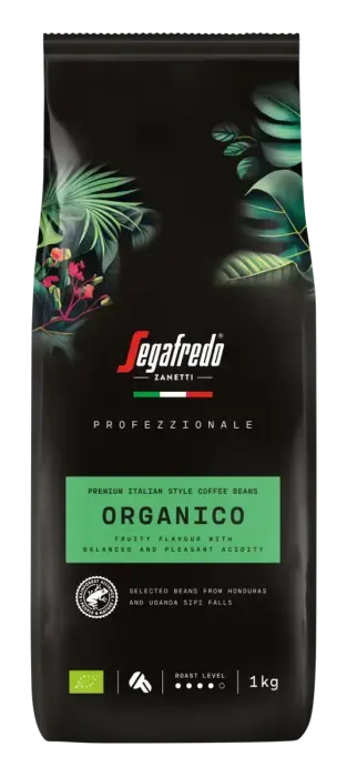 Segafredo Profezzionale Organico kafijas pupiņas 1kg