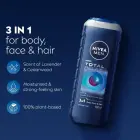 NIVEA MEN Total Relax Relaxing Shower Gel 500 Ml — Foto 3