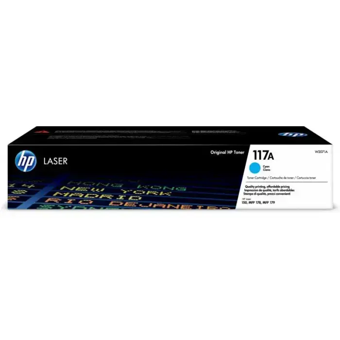 HP Cartridge 117A Cyan (W2071A) Фото num