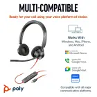 HP Poly Blackwire 3320 Stereo USB-C Headset +USB-C/A Adapter — Foto 2
