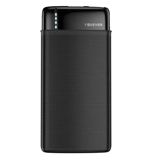 Forever power bank TB-100M 10000 mAh melns Foto 2