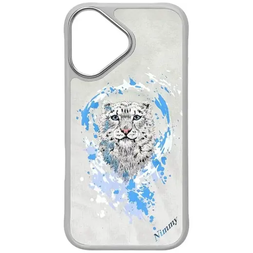 Etui Nimmy Pantera MagSafe do iPhone 16   jasnoszary Photo