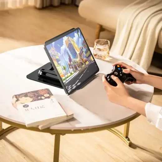 Wozinsky WRS-CPY84SB 360 Aluminum Laptop and Tablet Stand + Free Smartphone Stand - Black Photo