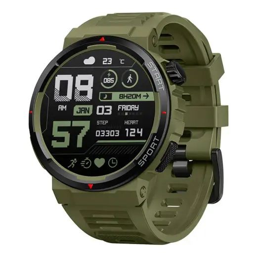 Zeblaze Ares 3 Plus Smartwatch (Green) Photo