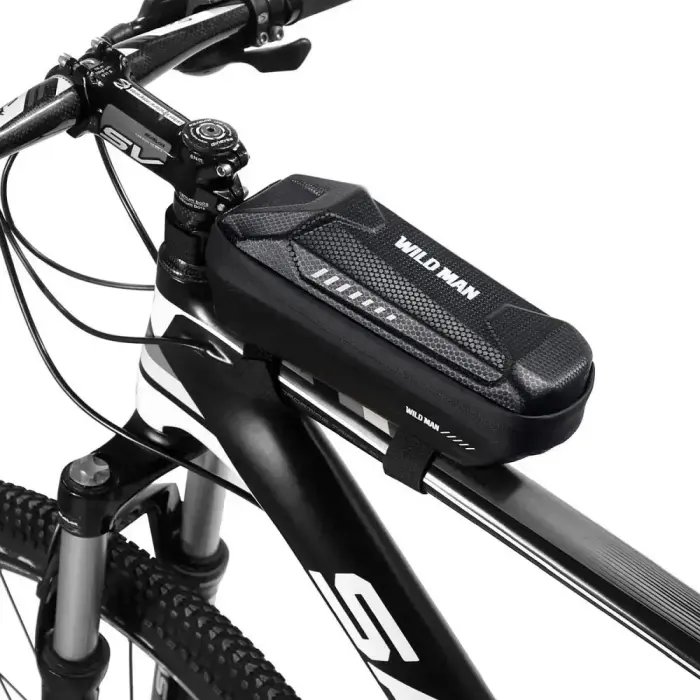WILDMAN traveling bag for bike frame with zipper 1L ES5 black Photo