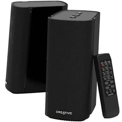 Creative Wireless Speakers 2.0 T100 black|black Bluetooth 5.0 Photo