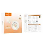 Wireless earphones Hoco TWS EW71 milky white Foto 6