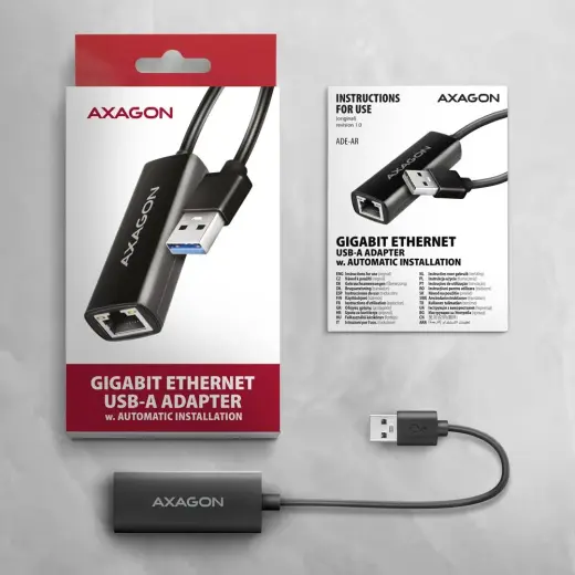 ADE-AR, USB-A 3.2 Gen 1 LAN adapter 1Gbit Фото num