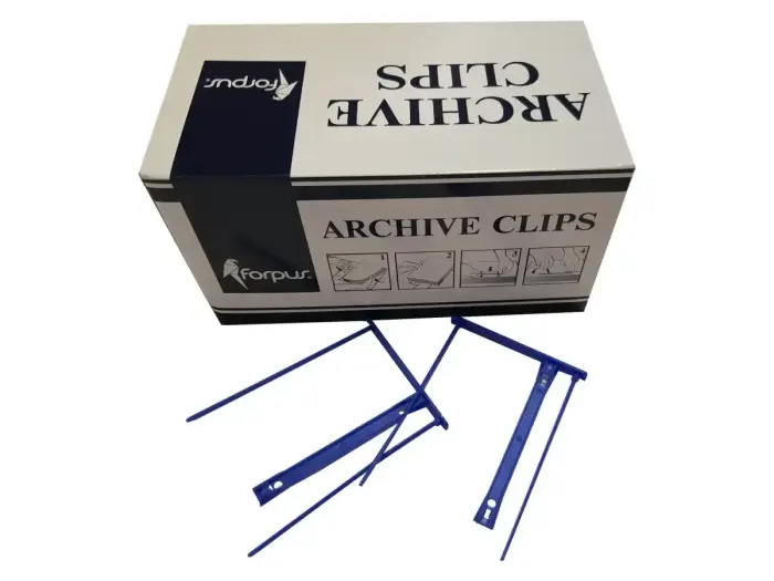 Arhīva klipsis FORPUS 100gab./iepak. Foto 2