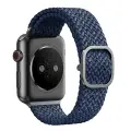 UNIQ pasek Aspen Apple Watch 40|38|41mm Series 4|5|6|7|8|SE|SE2 Braided niebieski|oxford blue Фото num