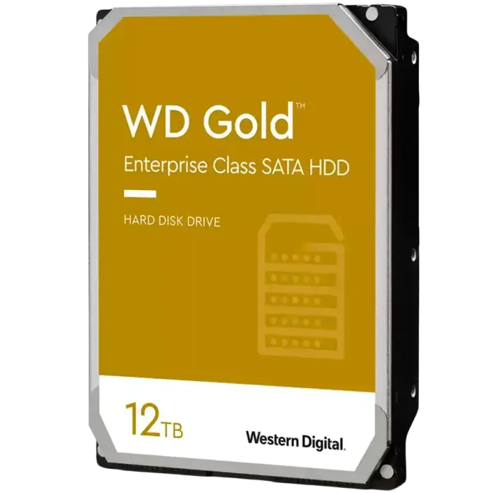 HDD Server WD Gold 12TB CMR 512e, 3.5'', 512MB, 7200 RPM, SATA