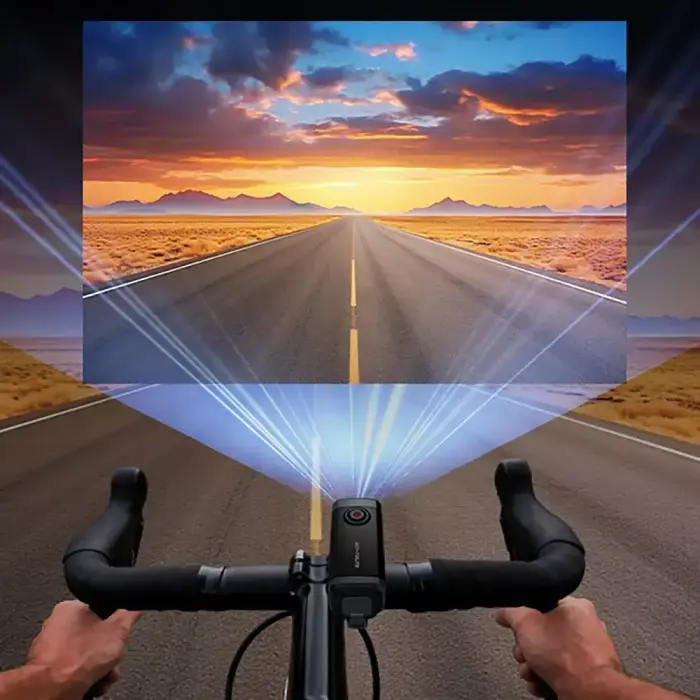 AKEEYO 710 Lite Handlebar Action Camera for Bikes and Motorcycles - Black Фото num