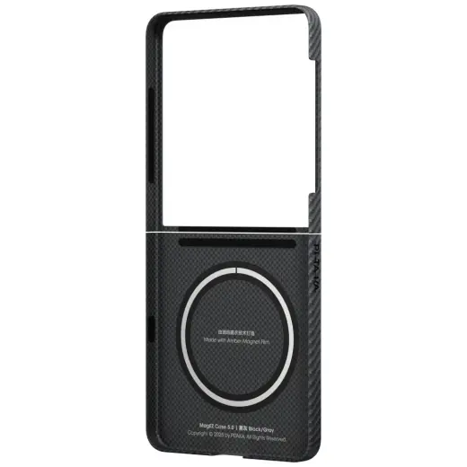 PITAKA Ultra-Slim чехол для телефона Galaxy Z Flip7 черный grey Фото num