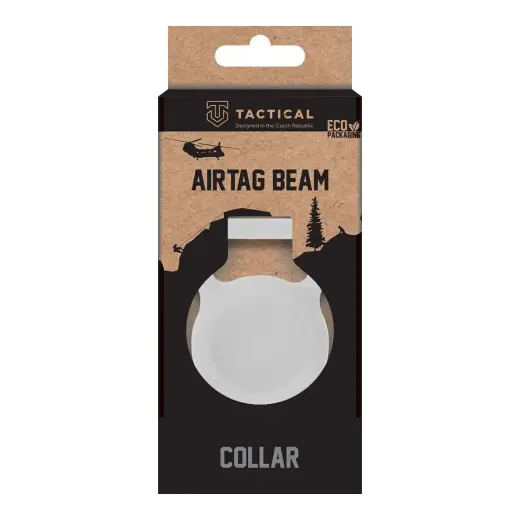 Tactical Airtag Beam Collar White Фото num