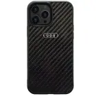 Audi Carbon Fiber iPhone 14 Pro 6.1" black hardcase AU-TPUPCIP14P-R8/D2-BK — Фото 1