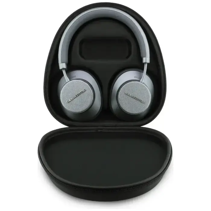 Over-Ear Headphones Karl Lagerfeld Saffiano Elongated Bluetooth ANC grey Foto 4