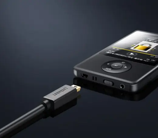 Ugreen 10355 провод для передачи данных и зарядки | USB-A на Mini USB | 1m | черный Фото num