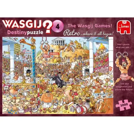Jumbo Wasgij Retro Destiny 4 Die Wasgij-Spiele WasgijSpiele 1000 Teile Puzzle (19178) Foto 5