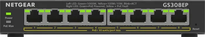 Netgear Switch GS308EP (GS308EP-100PES) (GS308EP100PES)