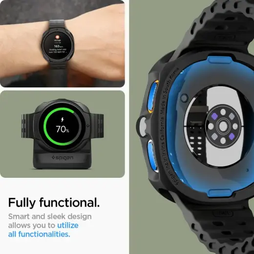 SPIGEN LIQUID AIR SAMSUNG GALAXY WATCH 8 (44 MM) MATTE BLACK Foto 12
