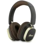 Headphones Guess Bluetooth ENC    Rectangle Metal Script brown — Foto 1