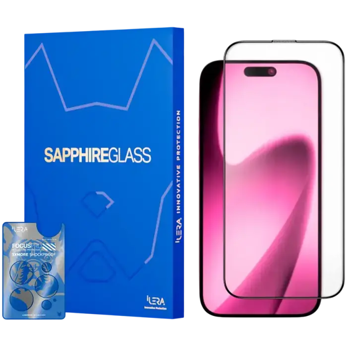 iLera Sapphire Ultra Glass 2.0 tempered glass for phone iPhone 17 Air