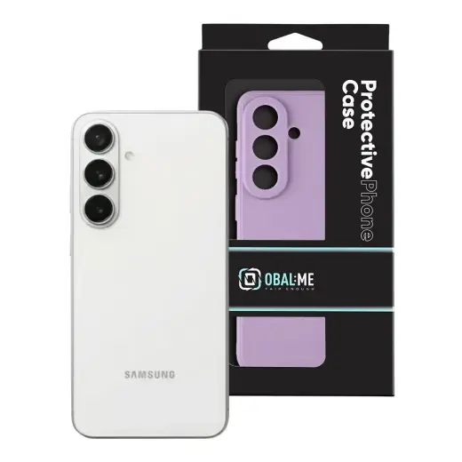 OBAL:ME Matte TPU Cover for Samsung Galaxy S26 Purple Foto 2