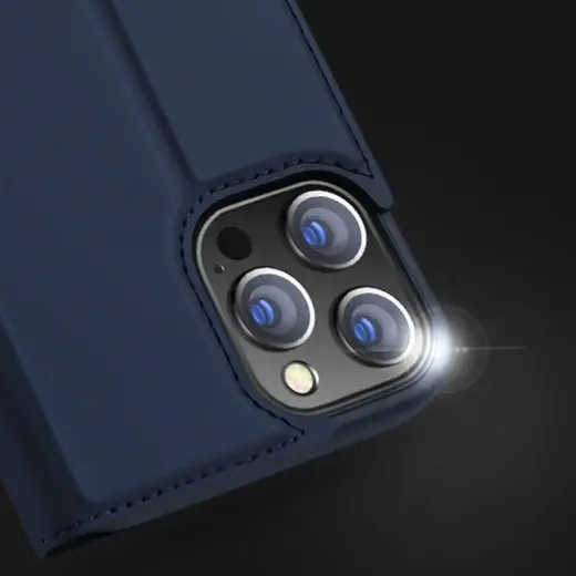 Dux Ducis Skin Pro Bookcase type case for iPhone 13 Pro blue Photo