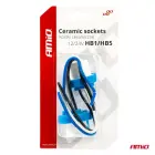 Ceramic sockets 2 pcs HB1/HB5 9004/9007 — Photo 3
