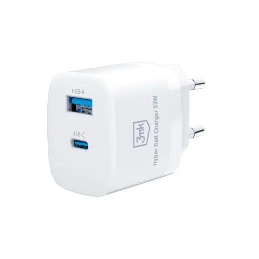 3mk charger зарядное устройство | 33W | USB-A, USB-C | белое Фото num