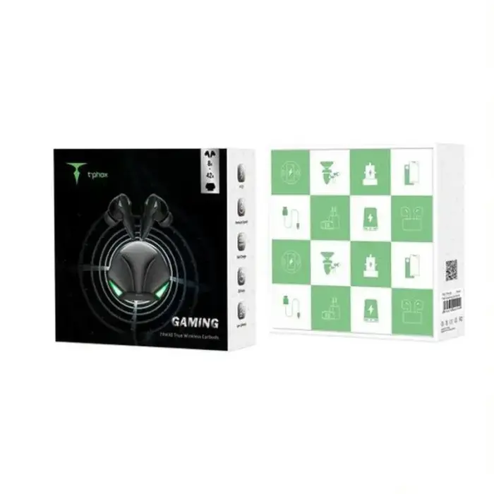 HEADPHONES T-PHOX TWS TPH30-i30 BT BLACK Foto 4