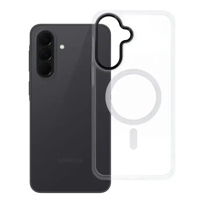ROAR Mag Bumper maciņš ar MagSafe atbalstu telefonam Samsung Galaxy A37 (A376) balts