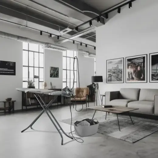 LEIFHEIT Gludināmais dēlis Air Board M Black Plus 120x38cm  Foto 5