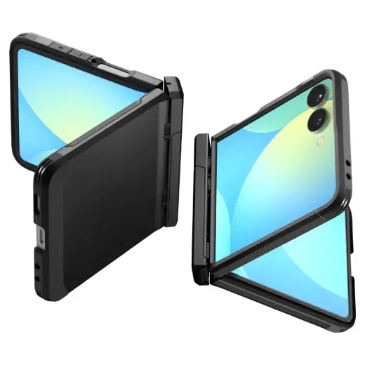 SPIGEN TOUGH ARMOR PRO MAG MAGSAFE GALAXY Z FLIP 7 BLACK Фото num