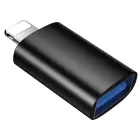 Borofone Adapter BV26 - USB to Lightning - black — Foto 6