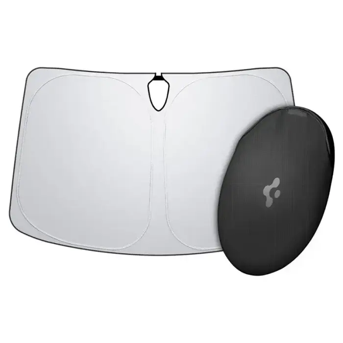 Spigen Tesla Car Front Windshield Sunshade, black - Tesla Model S