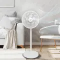 Standing Fan WT112 45W 12" digital display, remote, oscillation, white Foto 3