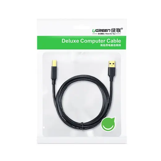 Ugreen USB Type B printer cable (male) - USB 2.0 (male) 480 Mbps 1 m black (US135 20846) Photo