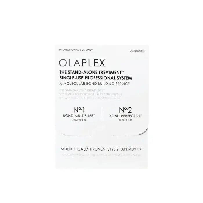 Stand Alone Set Olaplex: No.1 Bond Multiplier, Hair Lotion Treatment, Bond Repair, 15 ml + No.2 Bond Perfector, Hair Cream Treatment, 30 ml