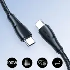 Joyroom S-A11 Surpass cable 60W USB-C - USB-C 0.25m - black Foto 2