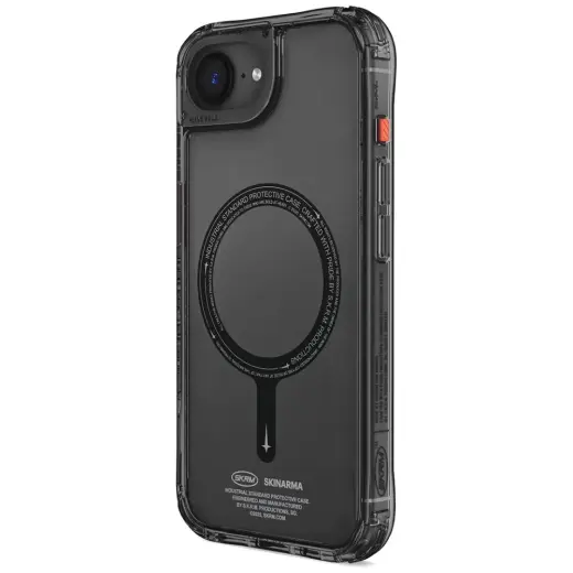 Case Skinarma Saido MagSafe for iPhone    16e black Foto 2