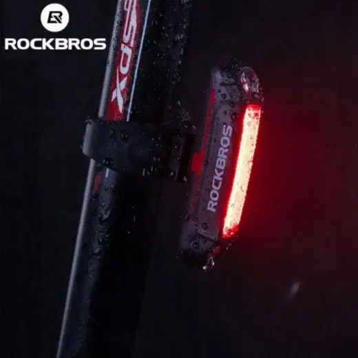 Rockbros A54BK rear bicycle light - black Photo