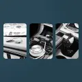 Baseus car glasses clip holder for glasses black (ACYJN-B01) Photo
