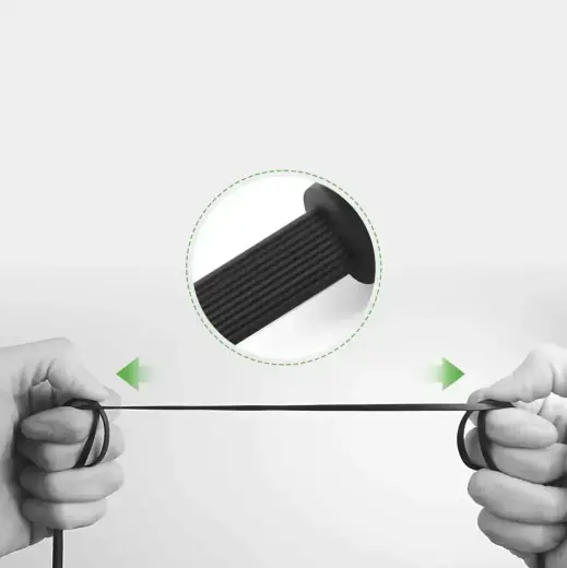 Ugreen flat angled cable AUX audio cable 3.5 mm mini jack 0.5 m black (AV119 10596) Photo